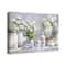 Flower Vases Still Life 18" x 24" Canvas Wall Art